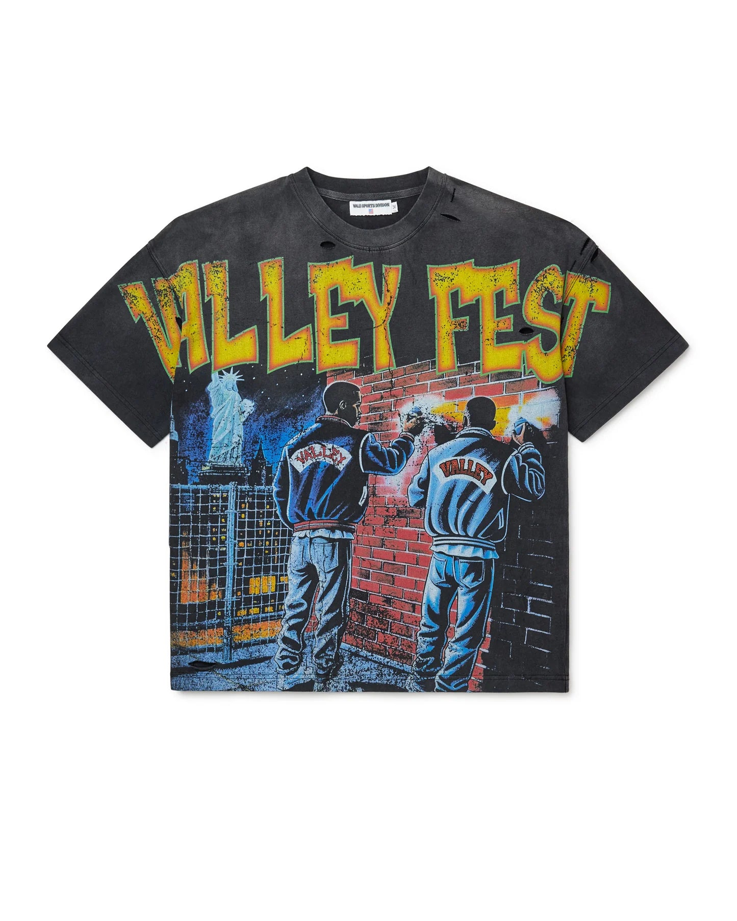 Vale Forever Graffiti Big Tee Black – Restock AR