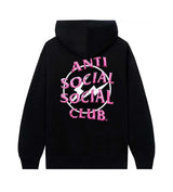 ASSC Pink Fragment Precious Petals Hoodie Black