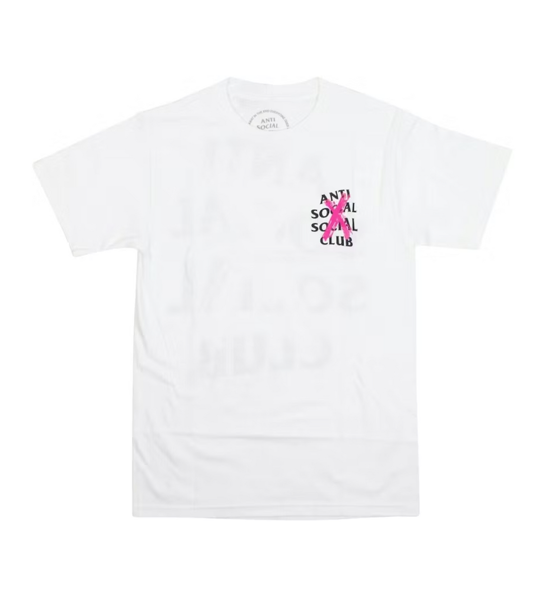 ASSC Cancelled White/Pink Tee