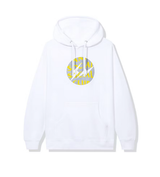 ASSC Yellow Fragment Interference White Hoodie