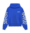 Amiri Bones Stacked Hoodie Blue