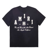 Amiri Collegiate Tee Black