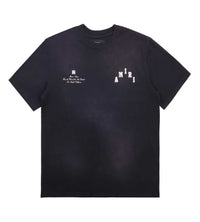 Amiri Collegiate Black Tee Back View