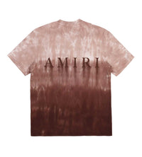 Amiri MA Logo Dip Dye Tee Brown back