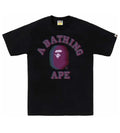 Bape Glitch Art College Tee Black
