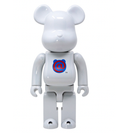 Bearbrick 1st Model White Chrome (400%)