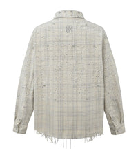 Birth of Royal Child 20k Diamond Pearl Flannel Shirt Beige