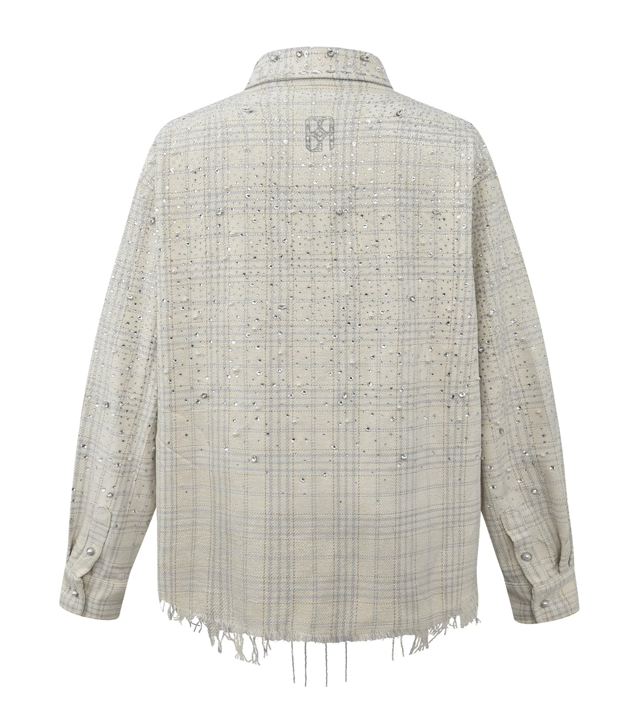 Birth of Royal Child 20k Diamond Pearl Flannel Shirt Beige