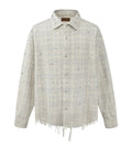 Birth of Royal Child 20k Diamond Pearl Flannel Shirt Beige