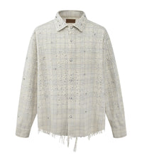 Birth of Royal Child 20k Diamond Pearl Flannel Shirt Beige