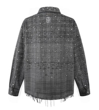 Birth of Royal Child 20k Diamond Pearl Flannel Shirt Grey