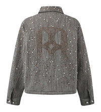 Birth of Royal Child 20k Diamond Zipper Jacket Dark Grey