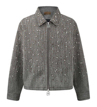 Birth of Royal Child 20k Diamond Zipper Jacket Dark Grey