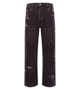 Birth of Royal Child Bijou Fading Cargo Pants Brown