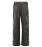 Birth of Royal Child Cashew Blossom Pearl Sweatpants Dark Grey