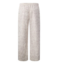 Birth of Royal Child Cashew Blossom Pearl Sweatpants White