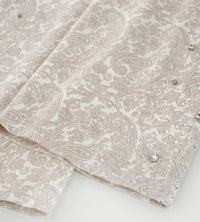 Birth of Royal Child Cashew Blossom Pearl Sweatpants White