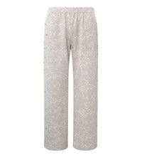 Birth of Royal Child Cashew Blossom Pearl Sweatpants White