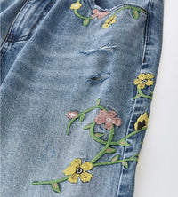 Birth of Royal Child Ethereal Garden Denim