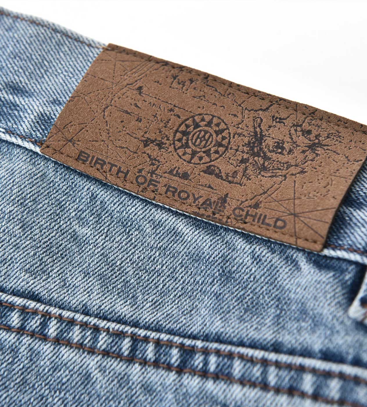 Birth of Royal Child Ethereal Garden Denim