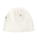 Birth of Royal Child Fireworks Studded Beaded Beanie White