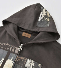 Birth of Royal Child Flash Light Hoodie Black