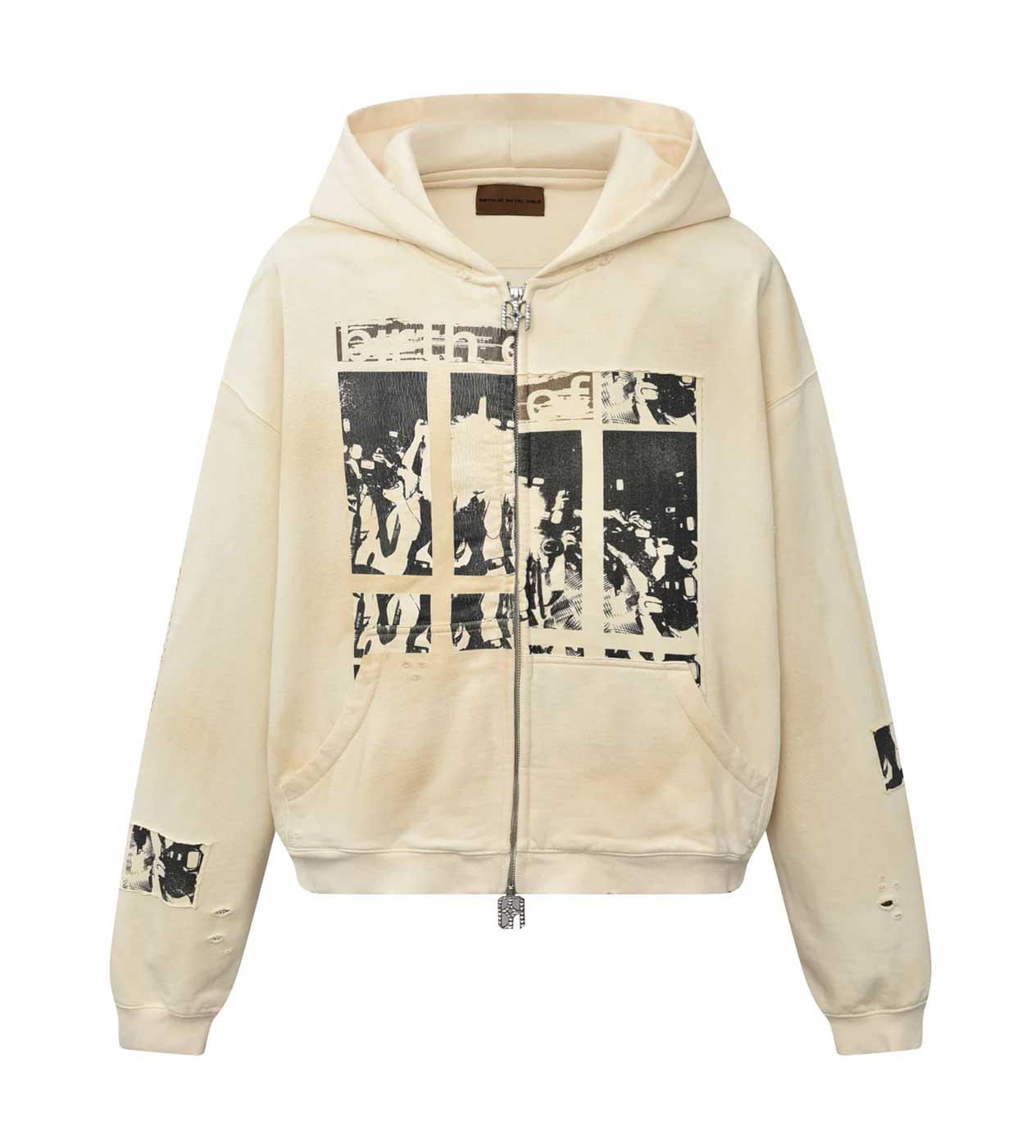 Birth of Royal Child Flash Light Hoodie White