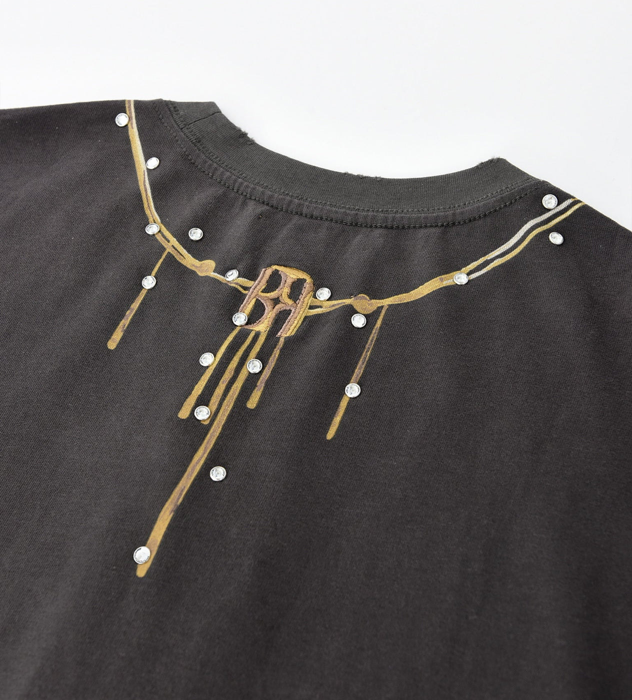 Birth of Royal Child Gemstone Tee Dark Grey