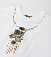 Birth of Royal Child Gemstone Tee White