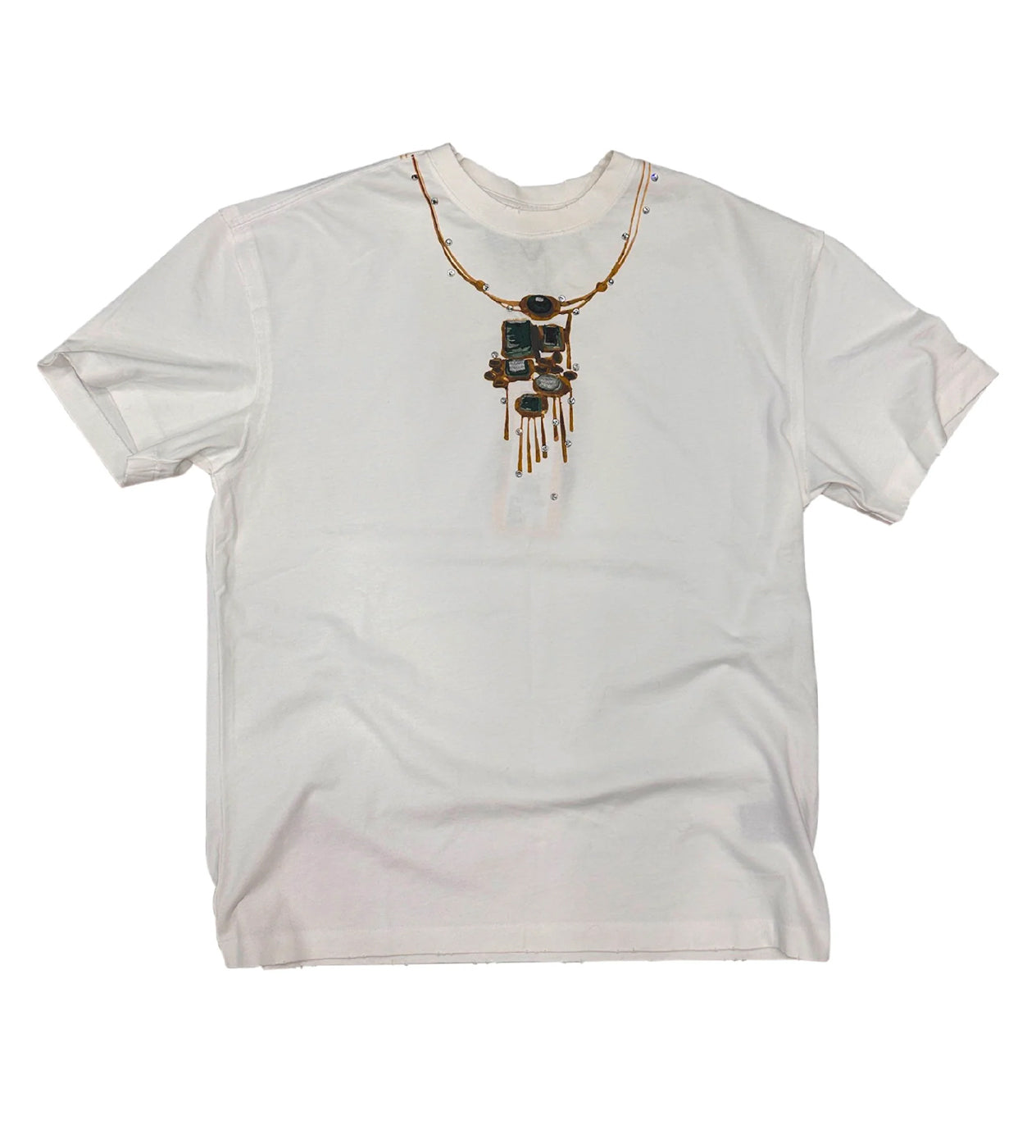 Birth of Royal Child Gemstone Tee White