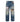 Birth of Royal Child Patchwork Fade Denim Pants