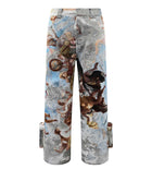 Birth of Royal Child Pozzoartistic Jacquard Cargo Pants