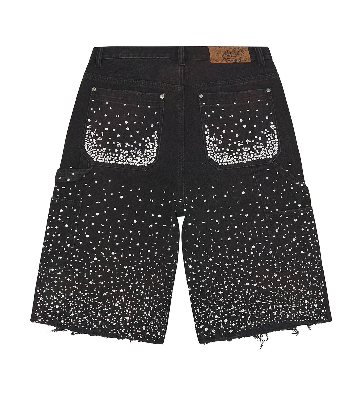 Birth of Royal Child Redial 20k Diamond Shorts Washed Black