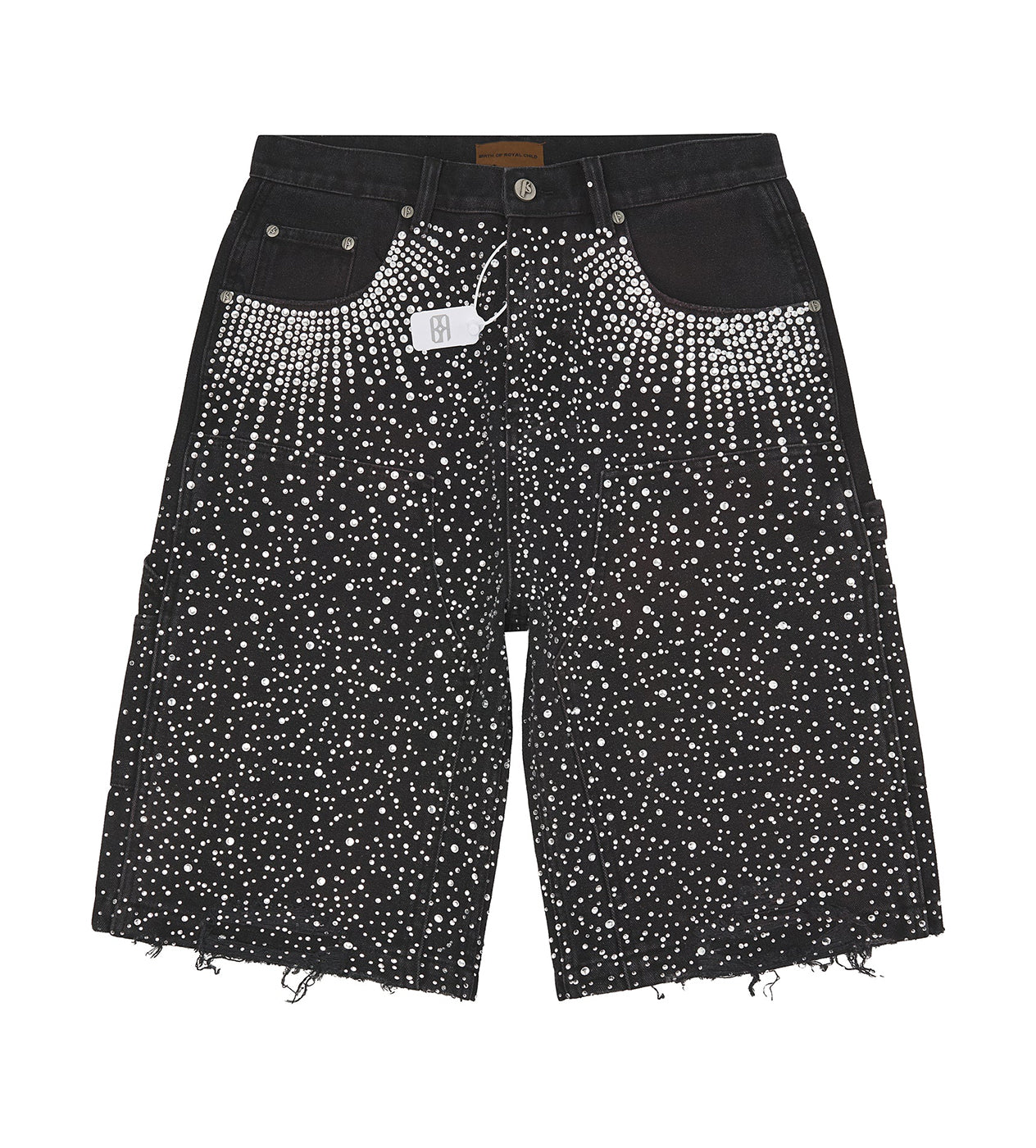 Birth of Royal Child Redial 20k Diamond Shorts Washed Black