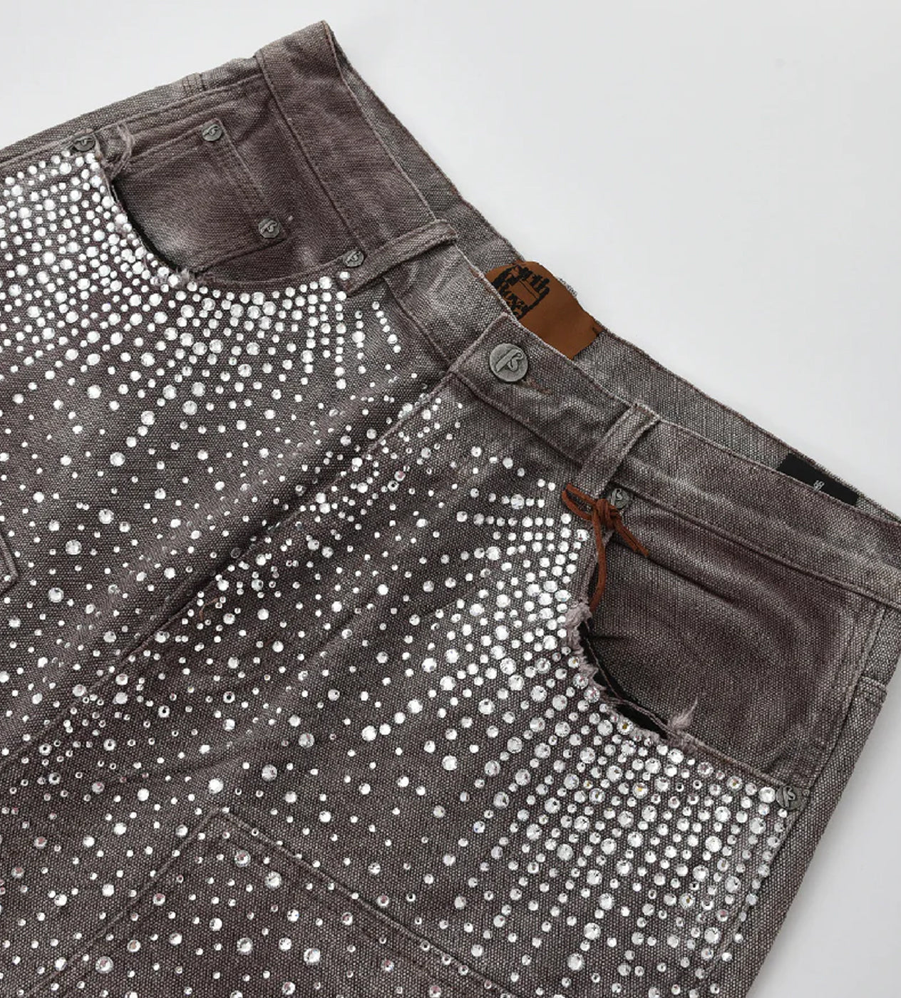 Birth of Royal Child Redial 20k Diamond Shorts Washed Brown