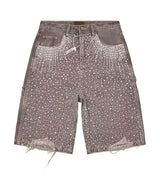 Birth of Royal Child Redial 20k Diamond Shorts Washed Brown
