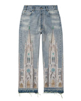 Bravest Studios Cathedral Denim Pants Blue