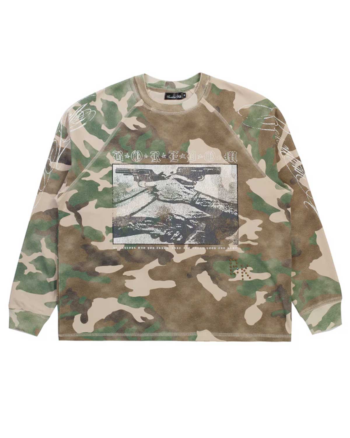 Boredom Kills Camo Trust L/S Tee – Restock AR
