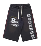 Boredom Kills Collegiate Sweatshorts Vintage Black