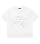 Boredom Kills Happy in Real Life Tee White