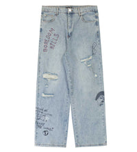 Boredom Kills Scribble Denim Wash
