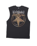 Bossi Vintage Rhinestone Sleeveless Tee Black