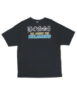 Bossi Vintage Rhinestone Tee Black
