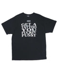 Bossi Vintage Rhinestone Tee Black