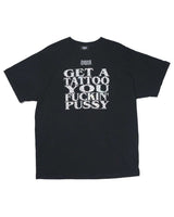 Bossi Vintage Rhinestone Tee Black