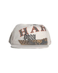 Bossi Vintage Rhinestone Hat White/Orange