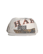 Bossi Vintage Rhinestone Hat White/Orange
