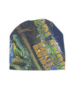 Bossi Vintage Rhinestone Beanie Blue/Green