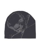 Bossi Vintage Rhinestone Beanie Black