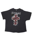 Bossi Vintage Rhinestone Tee Black